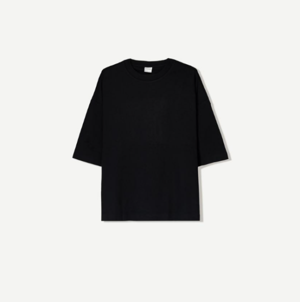 Camiseta manga corta boxy
